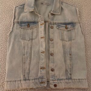 Zara Light Blue Denim Jacket
